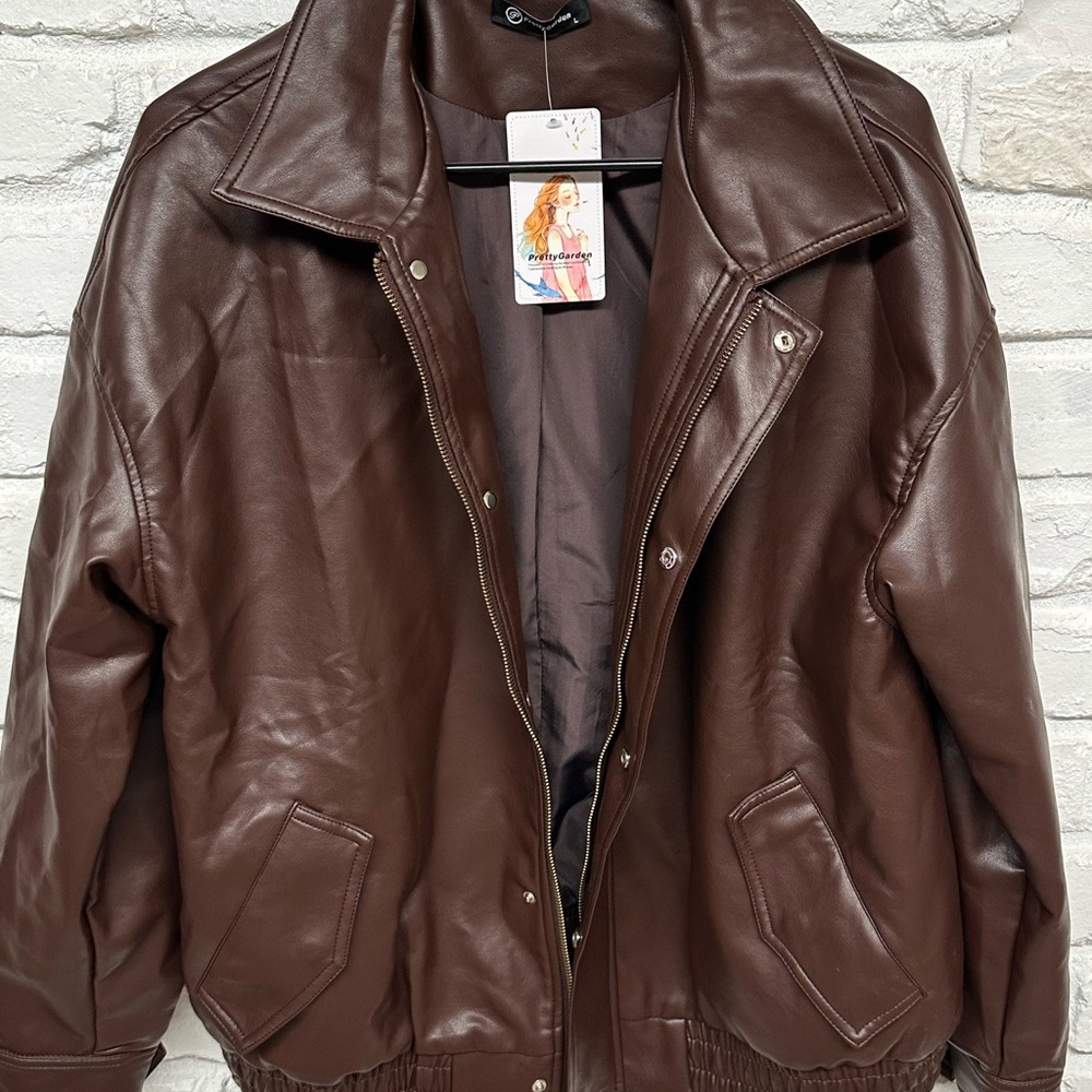 Brown Leather Jacket